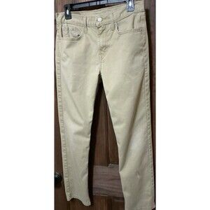 Levi's 502 Men's Regular Taper Fit Beige Tan Chino Jeans W29 L30